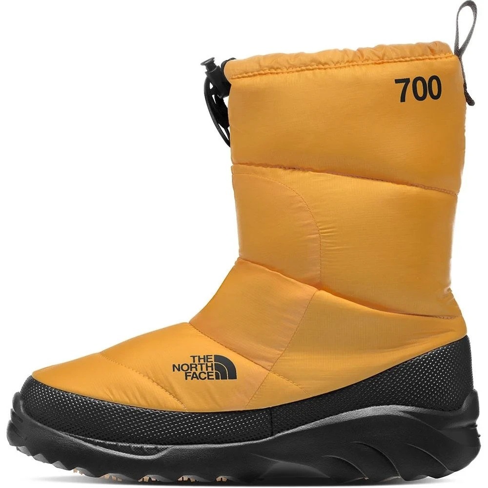 Mens Size 11- The North Face Nuptse Traction 700 Down Winter Boots Gold Summit